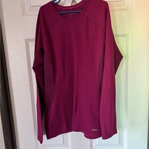 Patagonia Magenta Long Sleeve Top